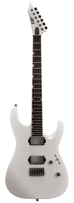 ESP Original M-II CTM NT Ebony FB - Snow White [MIJ - Made in Japan] - Music Bliss Malaysia
