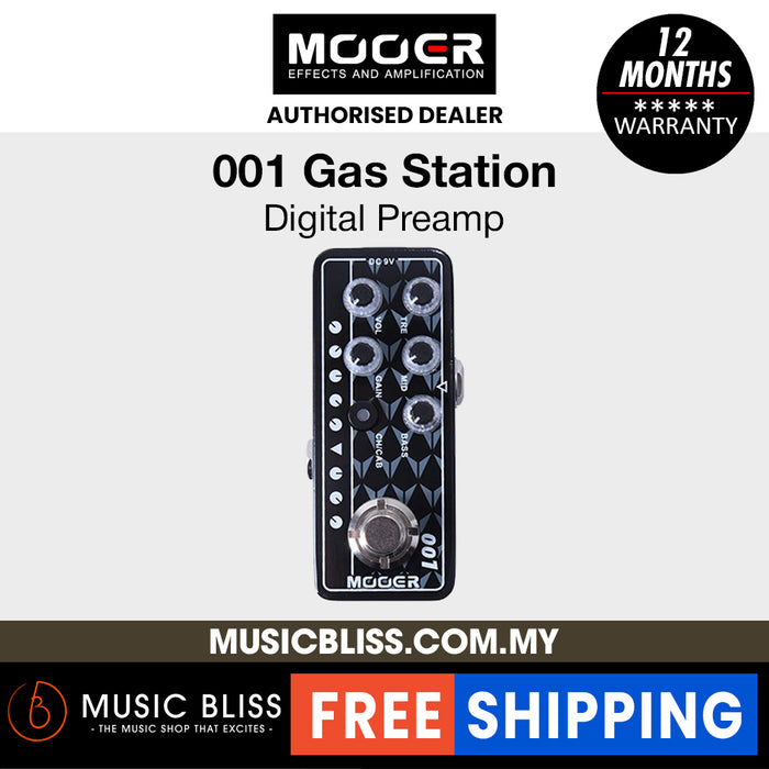 Mooer 001 Gas Station Micro Preamp Pedal