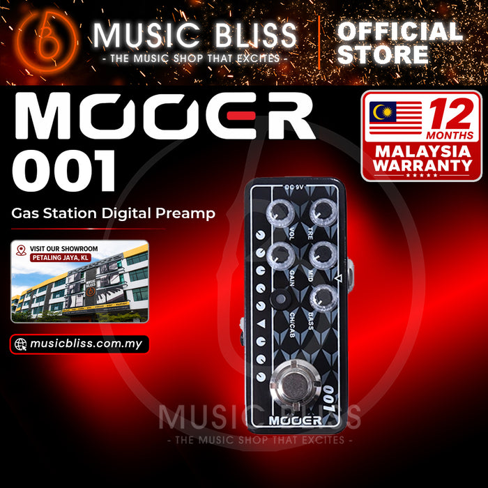 Mooer 001 Gas Station Micro Preamp Pedal