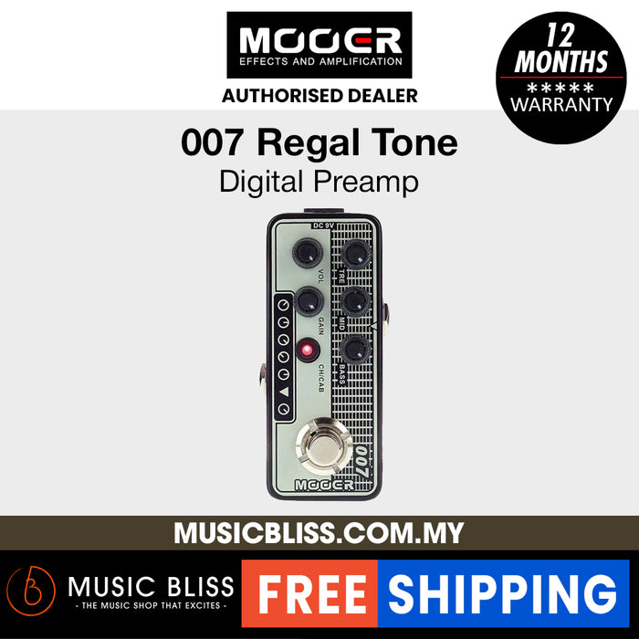 Mooer 007 Regal Tone Micro Preamp Pedal