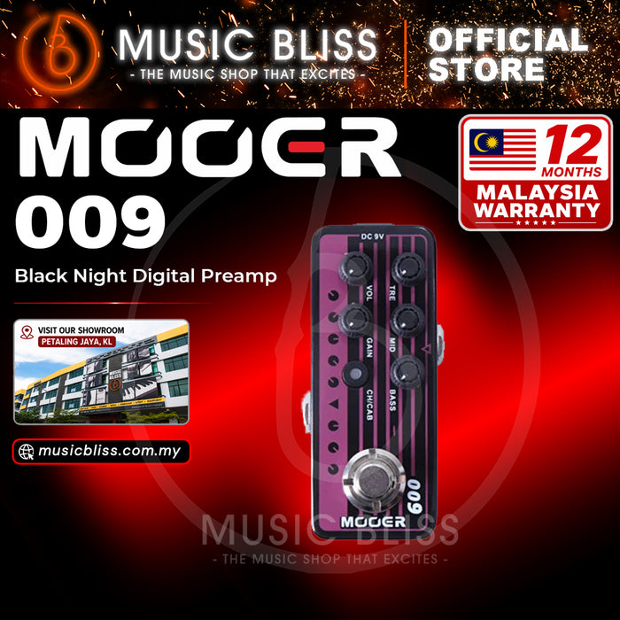 Mooer 009 Blacknight Micro Preamp Pedal
