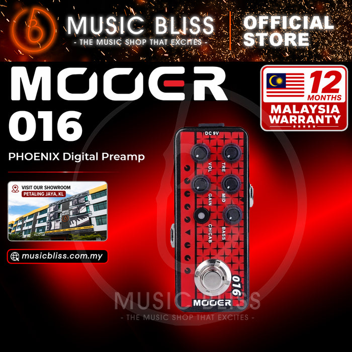 Mooer 016 Phoenix Micro Preamp Pedal