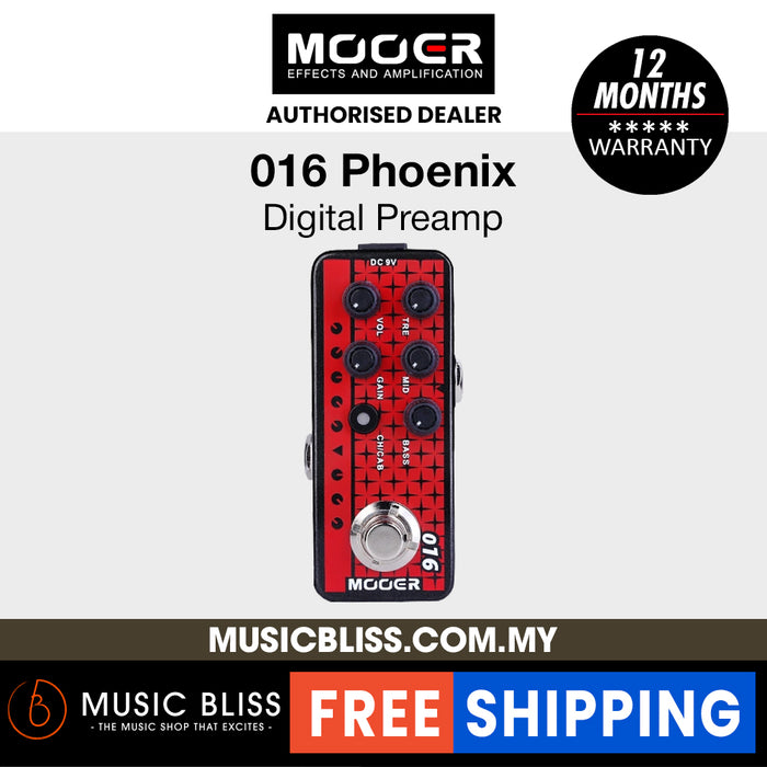 Mooer 016 Phoenix Micro Preamp Pedal