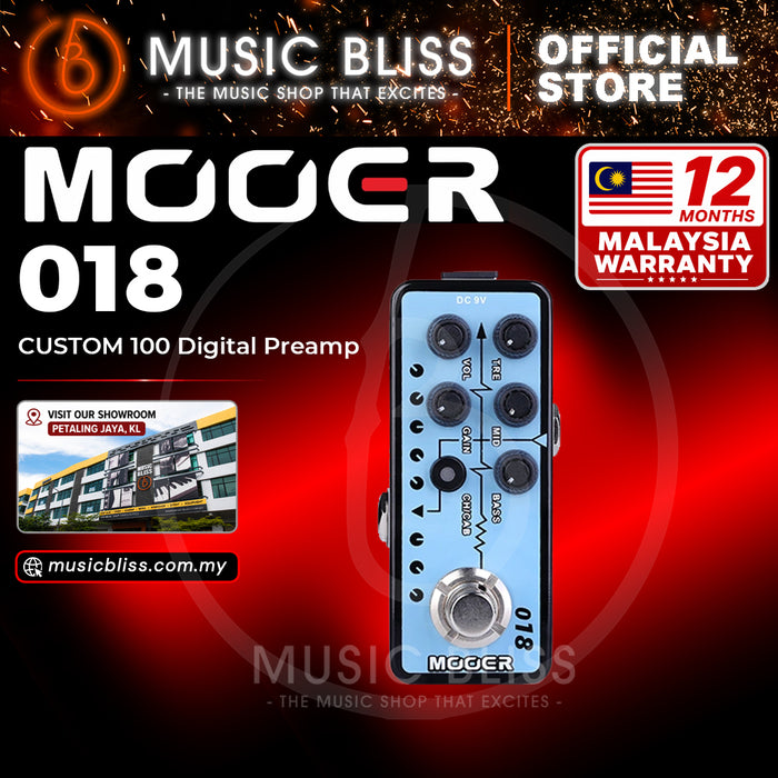 Mooer 018 Custom 100 Micro Preamp Pedal