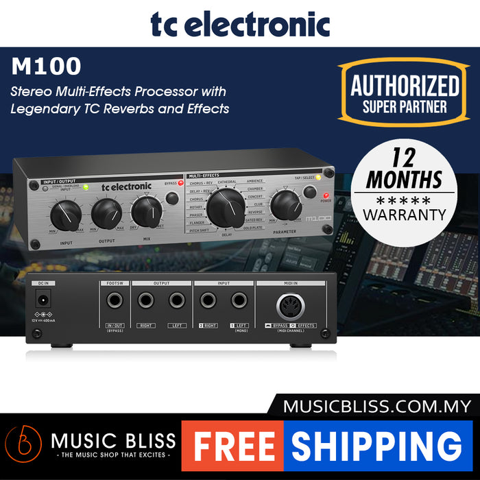 TC Electronic M100 Multi-effects Processor