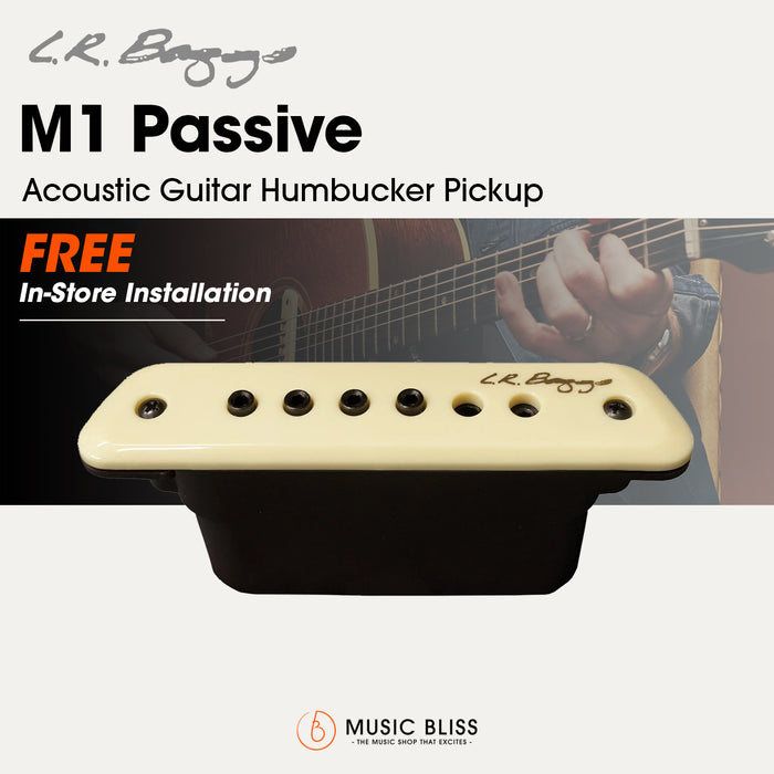LR Baggs M1 Passive Acoustic Guitar Soundhole Humbucker Pickup (Free In-Store Installation)