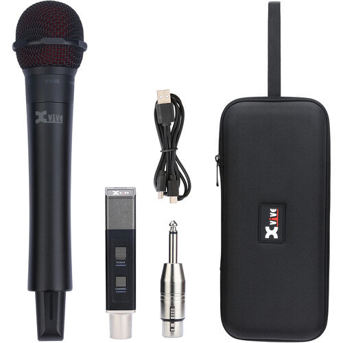Xvive M5 Wireless Handheld Cardioid Microphone System with Plug-In Receiver