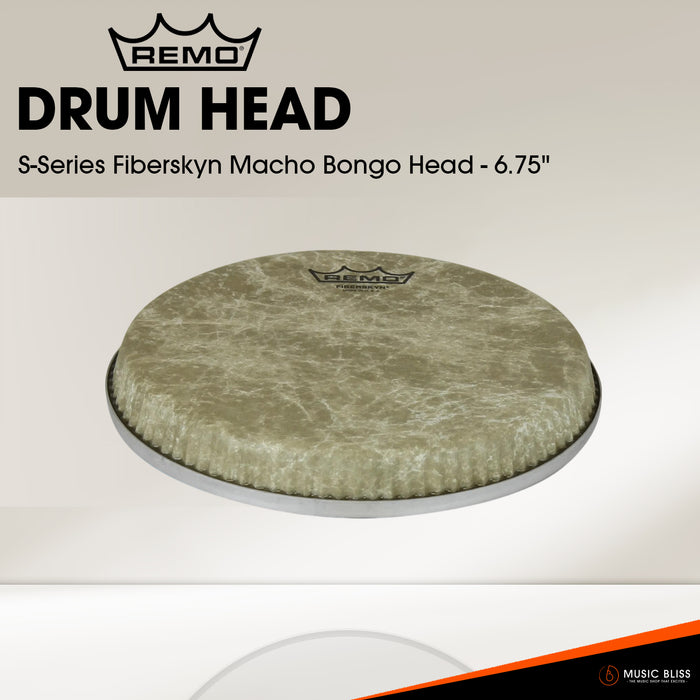 Remo S-Series Fiberskyn Macho Bongo Head - 6.75"