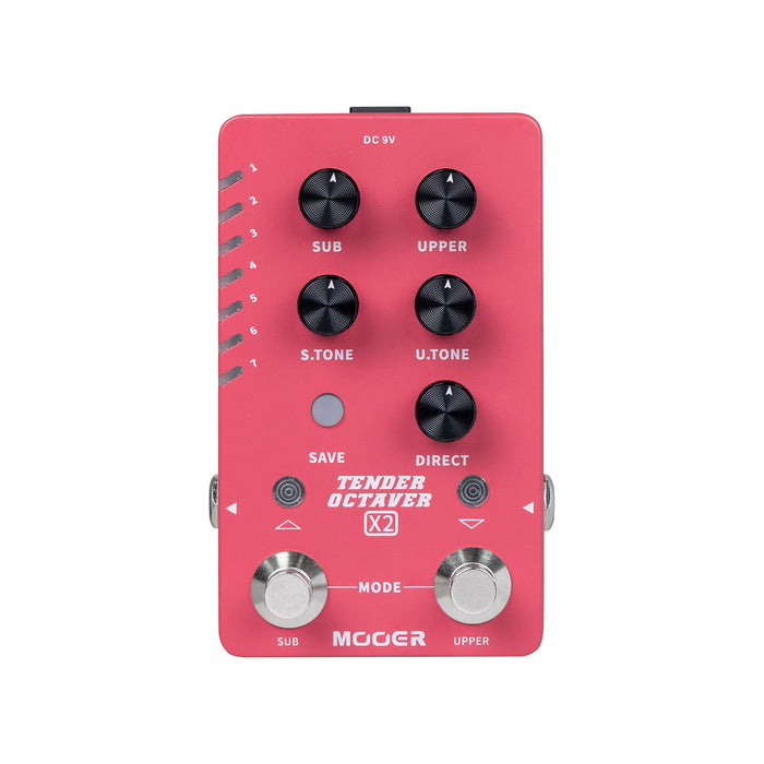 Mooer Tender Octaver X2 Octave Pedal - Music Bliss Malaysia