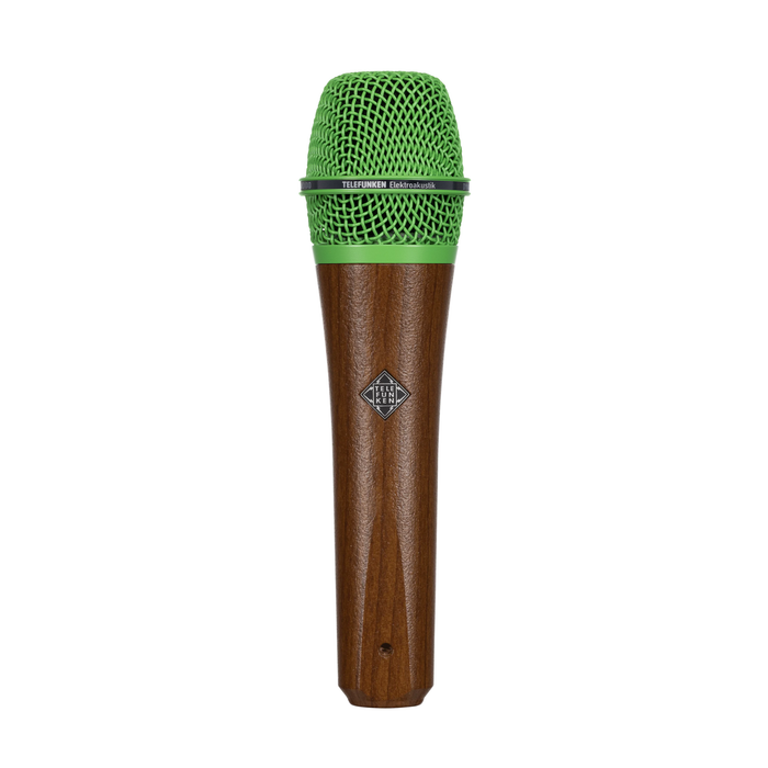 Telefunken M80 Custom Shop - Cherry with Green (Tree Hugger)