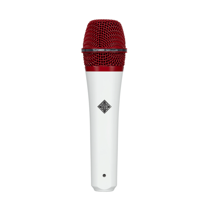 Telefunken M80 Custom Shop - White with Red (Strawberry Sunday)