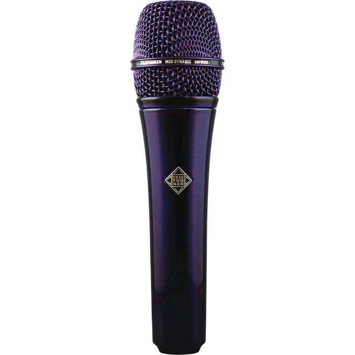 Telefunken M80 Supercardioid Dynamic Handheld Vocal Microphone - Purple - Music Bliss Malaysia