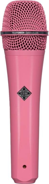 Telefunken M80 Supercardioid Dynamic Handheld Vocal Microphone - Pink - Music Bliss Malaysia
