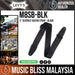 Levy's M8SB-BLK Seatbelt Guitar Strap - Black - Music Bliss Malaysia