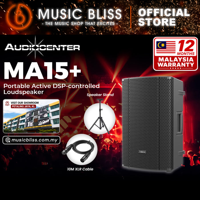 Audiocenter MA15+ Portable Active DSP-controlled Loudspeaker