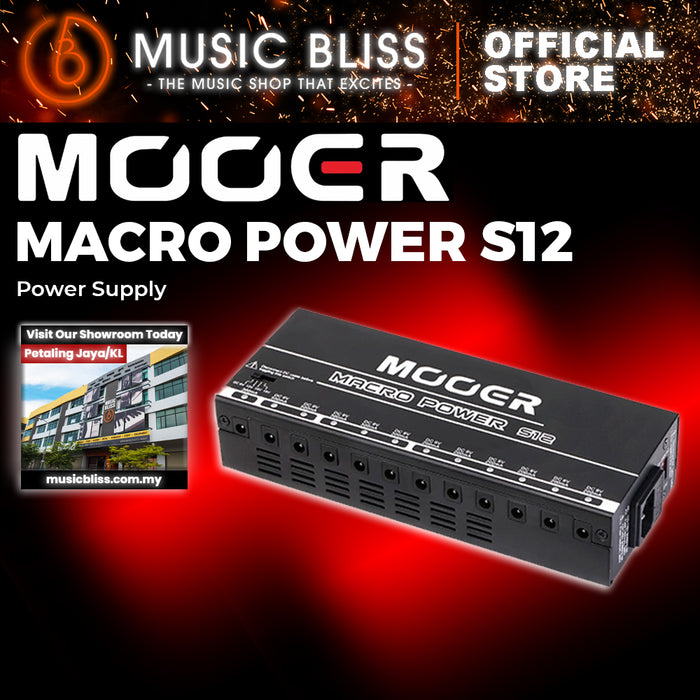 Mooer Macro Power S12 Professional Isolated Power Supply