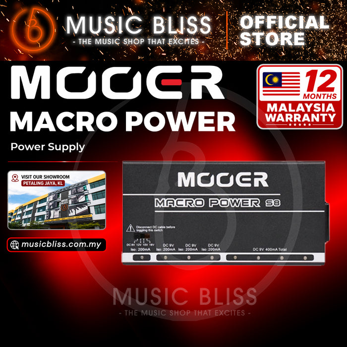 Mooer Macro Power S8 Effects Power Supply