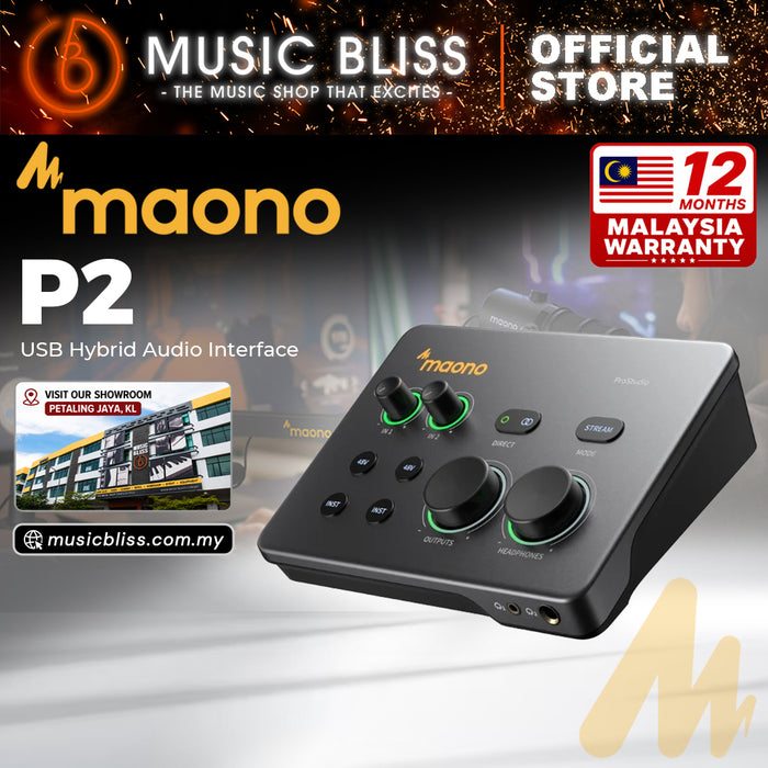 Maono P2 USB Hybrid Audio Interface