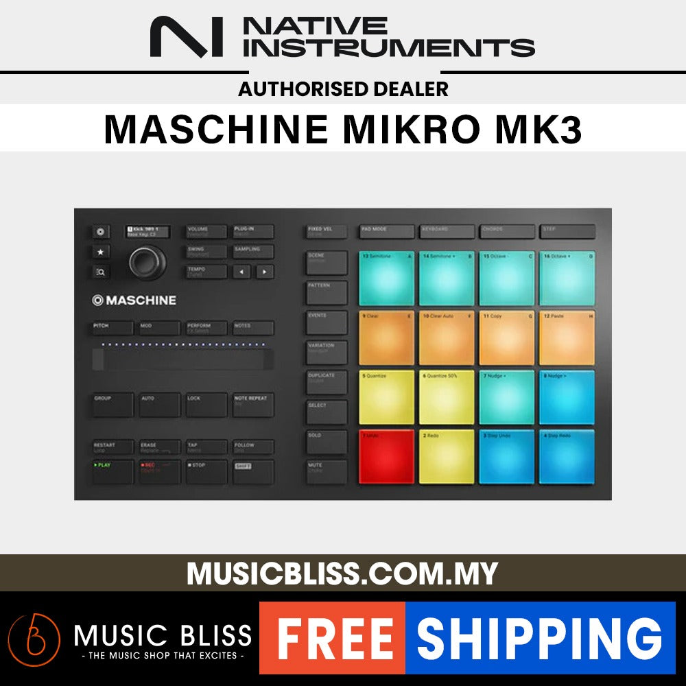 Native Instruments Drum Machine & Samplers