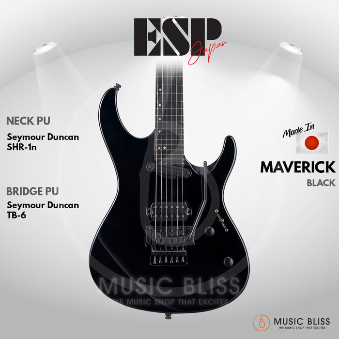 ESP Original MAVERICK/E - Black [MIJ - Made In Japan]