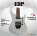 ESP Original MAVERICK/R - Pearl White Gold [MIJ - Made in Japan] - Music Bliss Malaysia