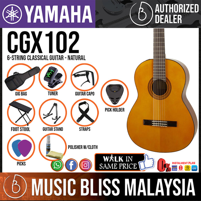 Yamaha CGX102 Classical - Natural