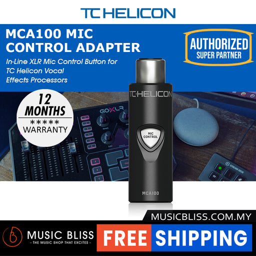 TC-Helicon MCA100 Mic Control Adapter - Music Bliss Malaysia