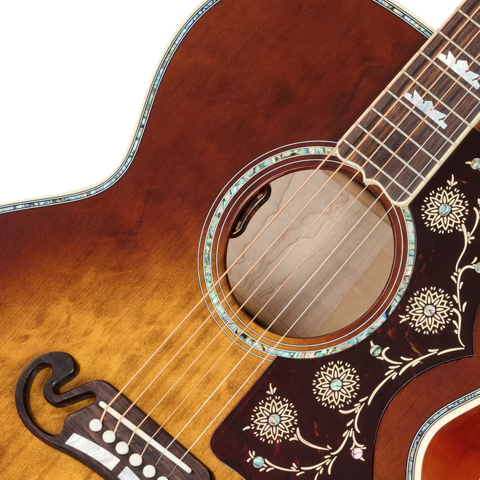 GIBSON ACOUSTIC SJ-200 ANNIVERSARY LIMITED EDITION ACOUSTIC-ELECTRIC GUITAR - CREMONA BURST