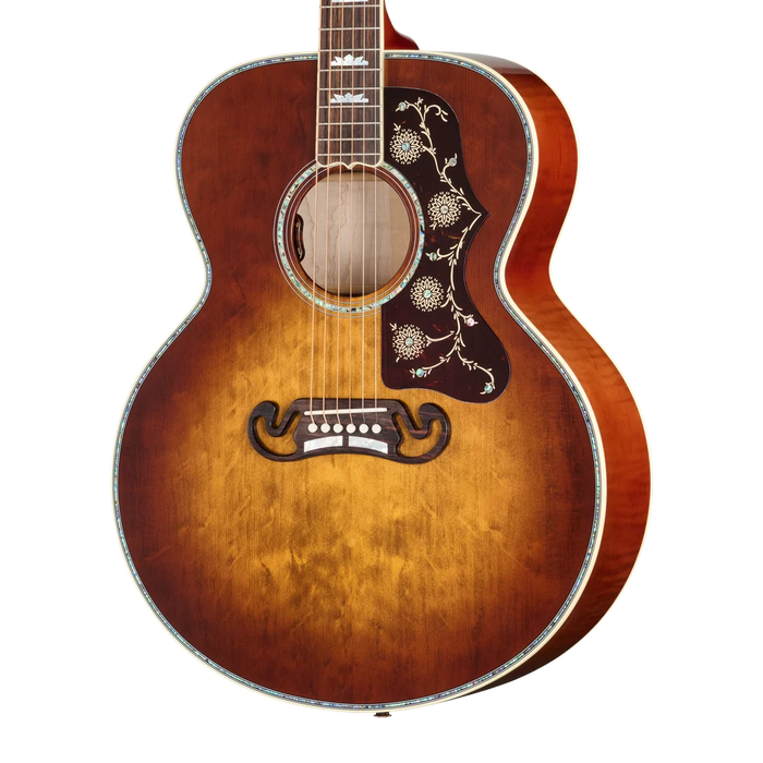 GIBSON ACOUSTIC SJ-200 ANNIVERSARY LIMITED EDITION ACOUSTIC-ELECTRIC GUITAR - CREMONA BURST
