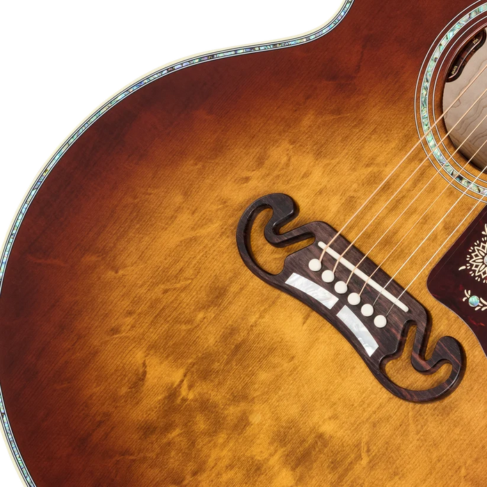 GIBSON ACOUSTIC SJ-200 ANNIVERSARY LIMITED EDITION ACOUSTIC-ELECTRIC GUITAR - CREMONA BURST