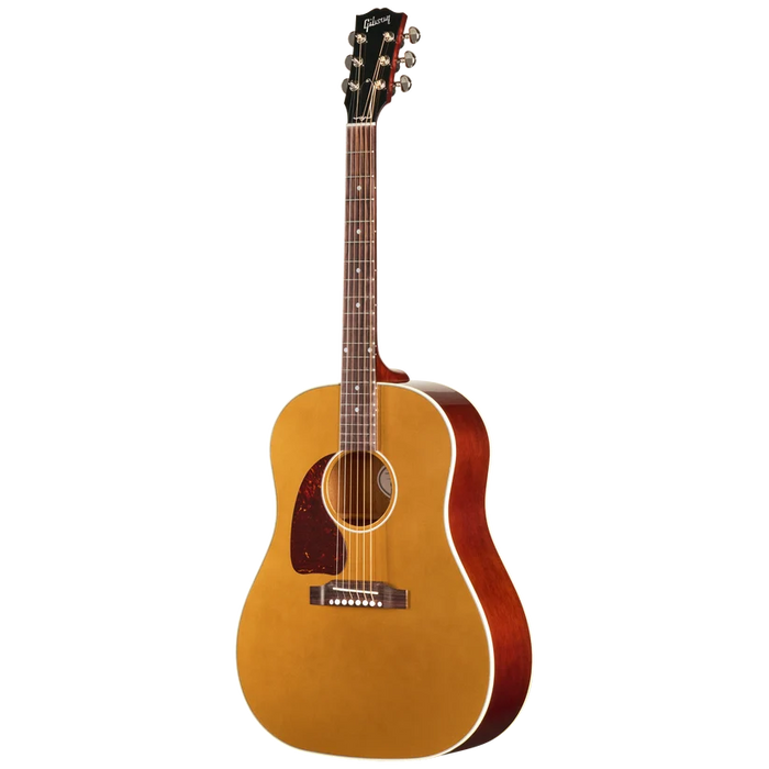 GIBSON ACOUSTIC J-45 STANDARD LEFT-HANDED ACOUSTIC-ELECTRIC GUITAR - GOLDTOP