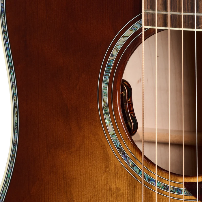 GIBSON ACOUSTIC DOVE ANNIVERSARY LIMITED EDITION ACOUSTIC-ELECTRIC GUITAR - CREMONA BURST
