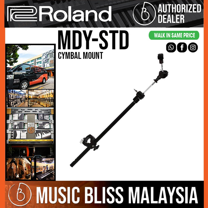 Stylized Mount Roland Roland MDY-STD Hatched Cymbal Mount (MDYSTD) | Music Bliss Malaysia