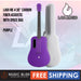 Lava ME 4 36″ Carbon Fiber Acoustic-Electric Guitar with Space Bag - Purple - Music Bliss Malaysia