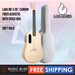 Lava ME 4 36″ Carbon Fiber Acoustic-Electric Guitar with Space Bag - Soft Gold - Music Bliss Malaysia