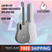 Lava ME 4 36″ Carbon Fiber Acoustic-Electric Guitar with Space Bag - Space Gray - Music Bliss Malaysia
