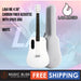Lava ME 4 38″ Carbon Fiber Acoustic-Electric Guitar with Space Bag - White - Music Bliss Malaysia