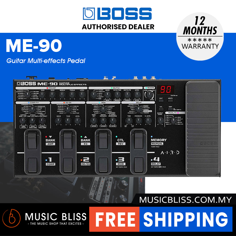 Boss ME-90 Guitar Multi-effects Pedal (ME90) | Music Bliss