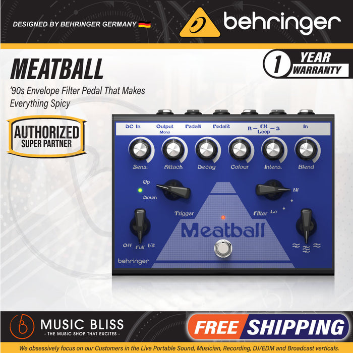 Behringer Meatball Envelope Filter Pedal