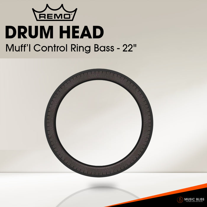 Remo Muff’l Control Ring Bass - 22"