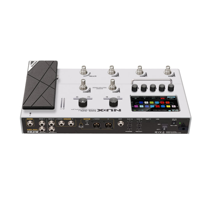 NUX MG-50Li Amp Modeler and Guitar Effects Processor - White