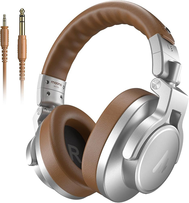 MAONO MH700 Closed-back Dynamic Headphones - Silver