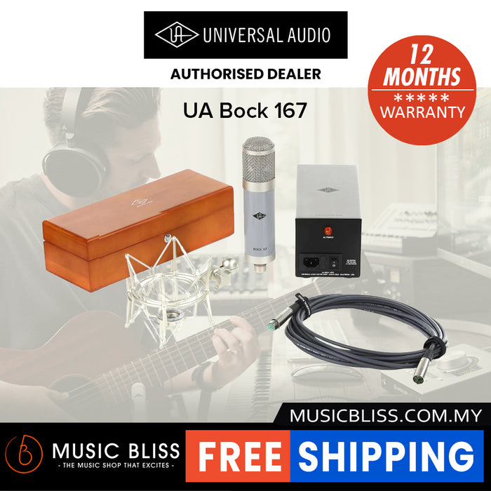 Universal Audio Bock 167 Large-diaphragm Tube Condenser Microphone