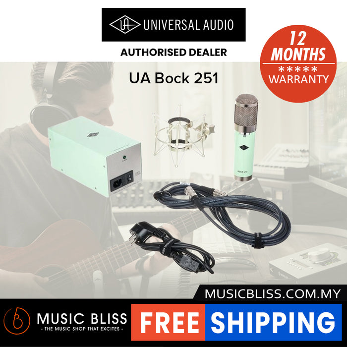Universal Audio Bock 251 Large-diaphragm Tube Condenser Microphone