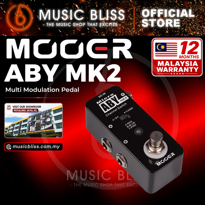 Mooer Micro ABY MKII Channel Switcher