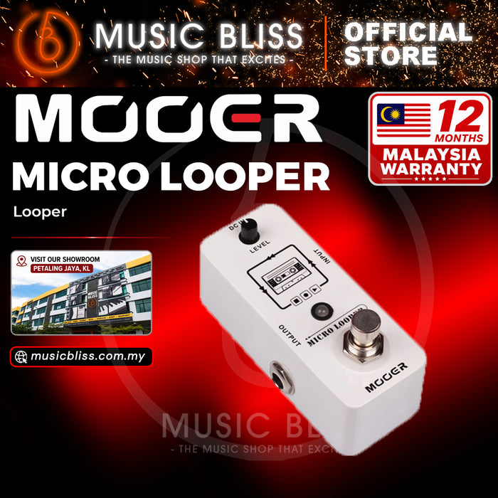 Mooer Micro Looper Effects Pedal