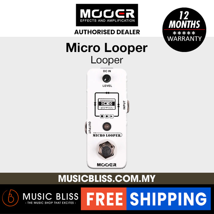 Mooer Micro Looper Effects Pedal