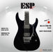 ESP Original M-II CTM FR Ebony FB - Black [MIJ - Made in Japan] - Music Bliss Malaysia