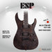 ESP Original M-II CTM NT Ebony FB - Rusty Iron [MIJ - Made in Japan] - Music Bliss Malaysia