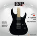 ESP Original M-II CTM NT Maple FB - Black [MIJ - Made in Japan] - Music Bliss Malaysia